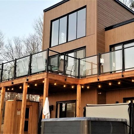 Chalet Serenity - Mont Tremblant Ski - Spa Sauna Wifi Tv Privet Chic Modern House Villa La Conception Dış mekan fotoğraf