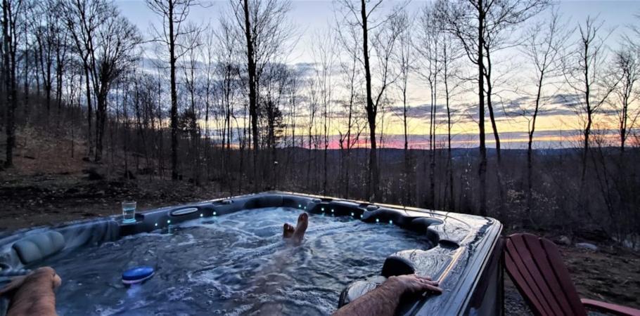 Chalet Serenity - Mont Tremblant Ski - Spa Sauna Wifi Tv Privet Chic Modern House Villa La Conception Dış mekan fotoğraf