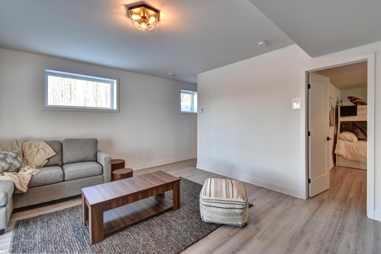 Chalet Serenity - Mont Tremblant Ski - Spa Sauna Wifi Tv Privet Chic Modern House Villa La Conception Dış mekan fotoğraf