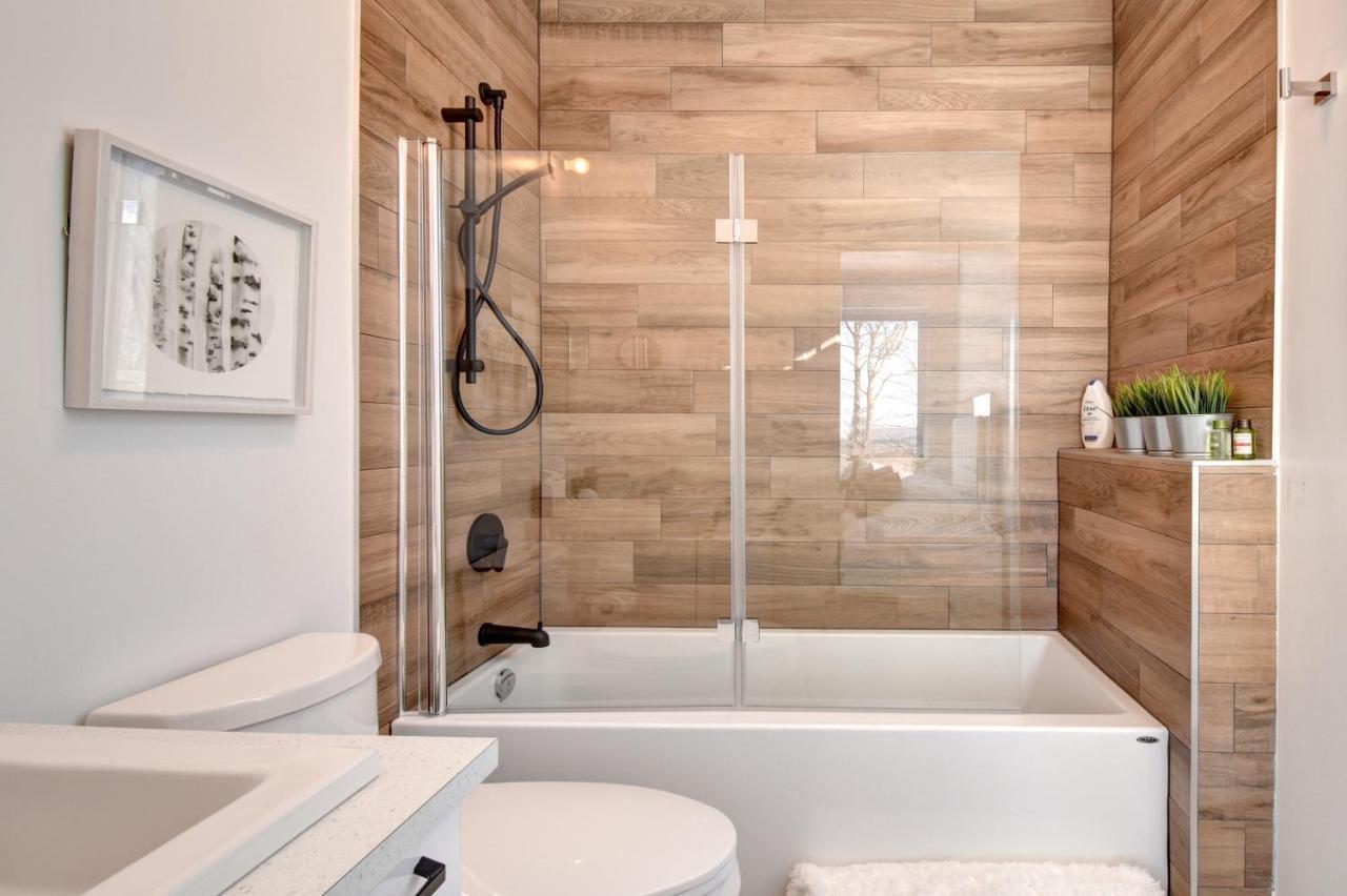 Chalet Serenity - Mont Tremblant Ski - Spa Sauna Wifi Tv Privet Chic Modern House Villa La Conception Dış mekan fotoğraf