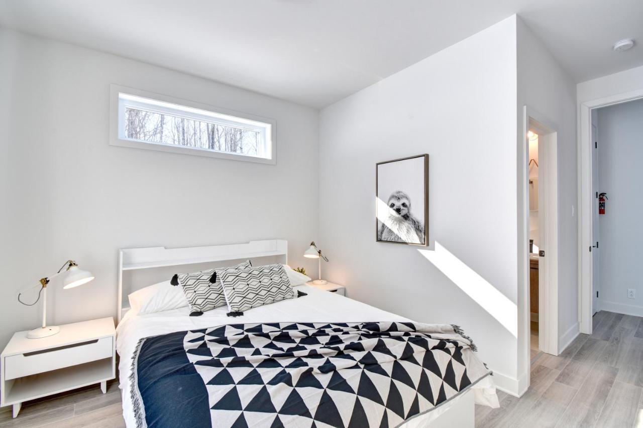 Chalet Serenity - Mont Tremblant Ski - Spa Sauna Wifi Tv Privet Chic Modern House Villa La Conception Dış mekan fotoğraf