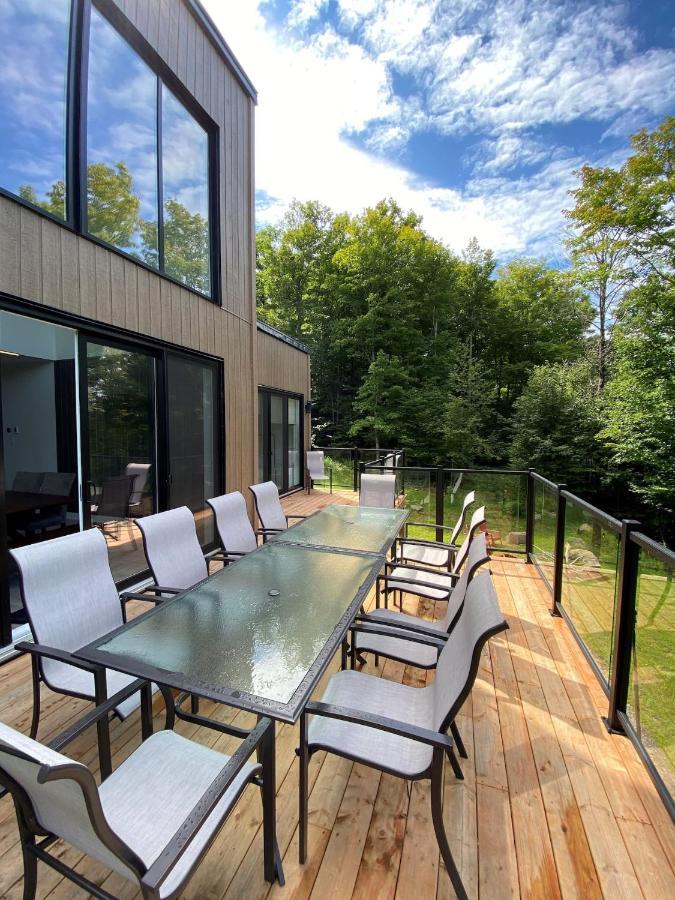 Chalet Serenity - Mont Tremblant Ski - Spa Sauna Wifi Tv Privet Chic Modern House Villa La Conception Dış mekan fotoğraf