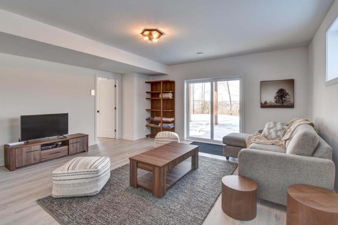 Chalet Serenity - Mont Tremblant Ski - Spa Sauna Wifi Tv Privet Chic Modern House Villa La Conception Dış mekan fotoğraf