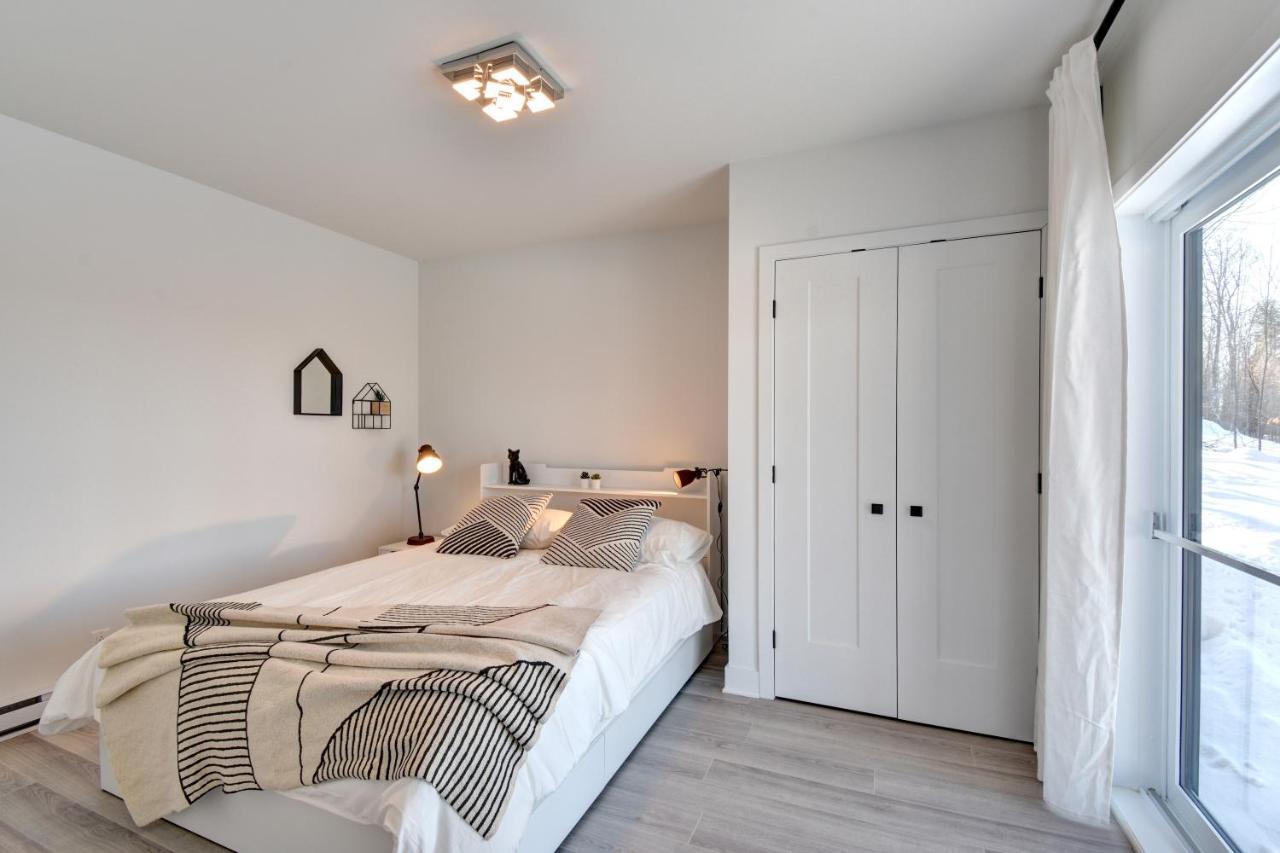 Chalet Serenity - Mont Tremblant Ski - Spa Sauna Wifi Tv Privet Chic Modern House Villa La Conception Dış mekan fotoğraf
