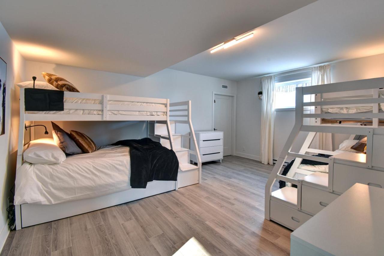 Chalet Serenity - Mont Tremblant Ski - Spa Sauna Wifi Tv Privet Chic Modern House Villa La Conception Dış mekan fotoğraf