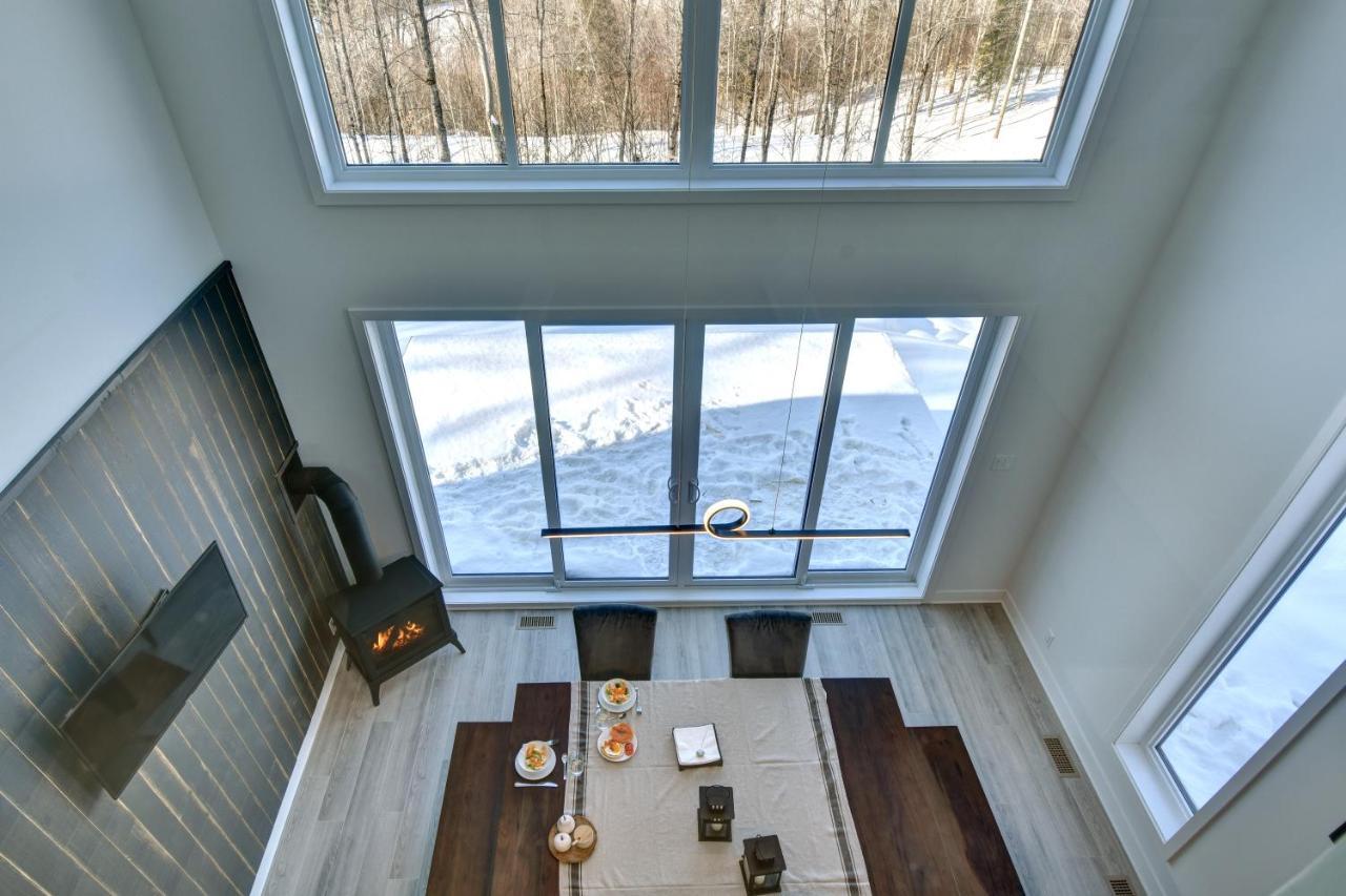 Chalet Serenity - Mont Tremblant Ski - Spa Sauna Wifi Tv Privet Chic Modern House Villa La Conception Dış mekan fotoğraf