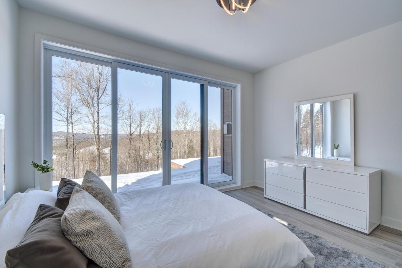 Chalet Serenity - Mont Tremblant Ski - Spa Sauna Wifi Tv Privet Chic Modern House Villa La Conception Dış mekan fotoğraf
