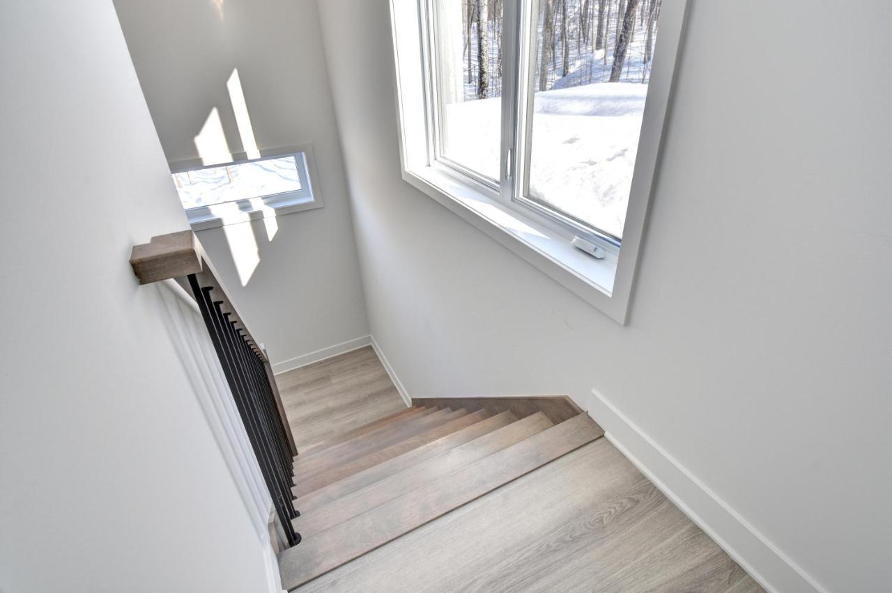 Chalet Serenity - Mont Tremblant Ski - Spa Sauna Wifi Tv Privet Chic Modern House Villa La Conception Dış mekan fotoğraf