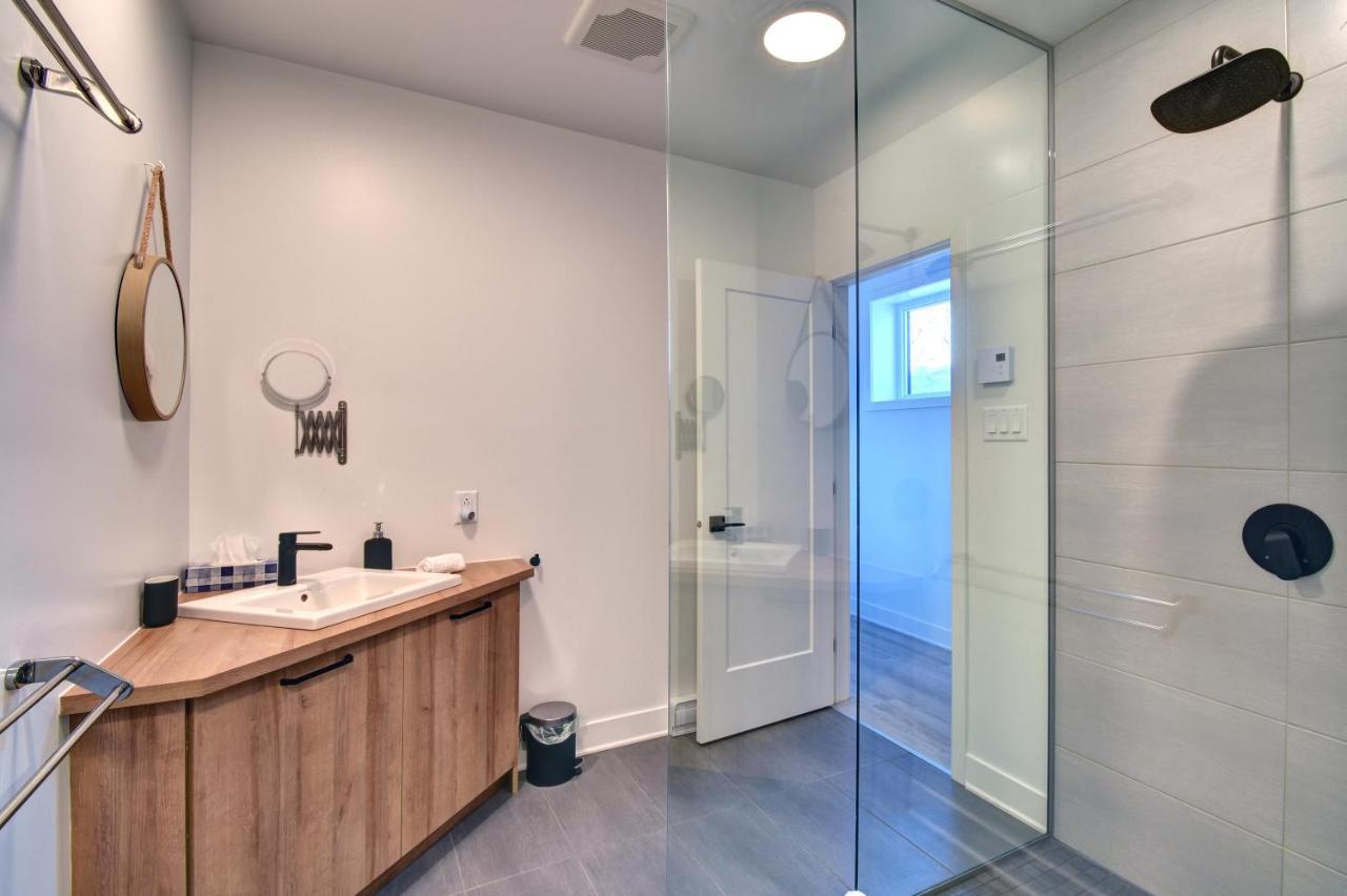 Chalet Serenity - Mont Tremblant Ski - Spa Sauna Wifi Tv Privet Chic Modern House Villa La Conception Dış mekan fotoğraf